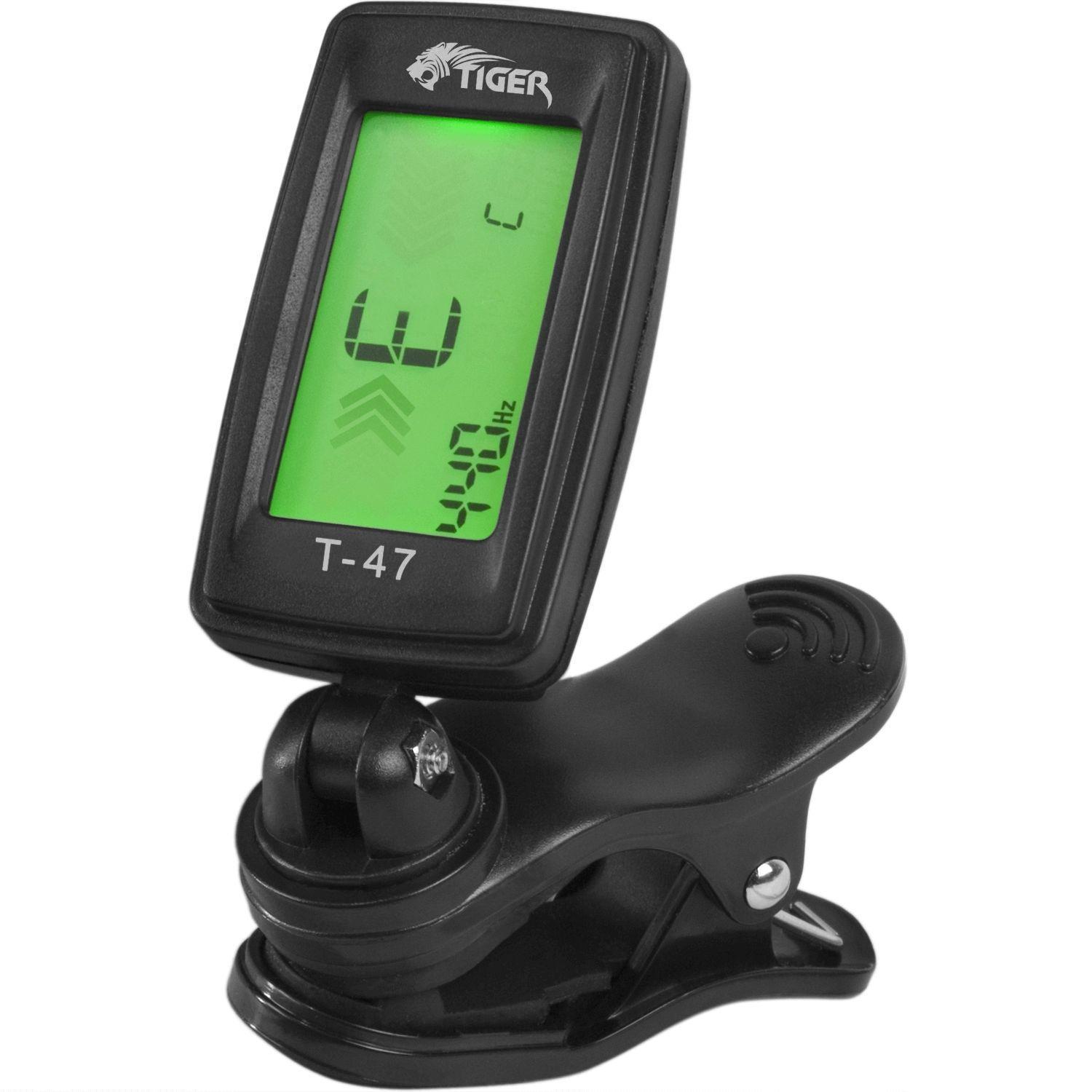 Eno Mini Clip On Tuner Guitar Bass Violin Ukulele